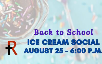 Back-to-School Ice Cream Social